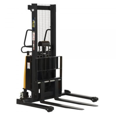 Vestil SL-63-AA Adjustable Powered Pallet Stacker (2000lb Capacity, 63in. Lift)