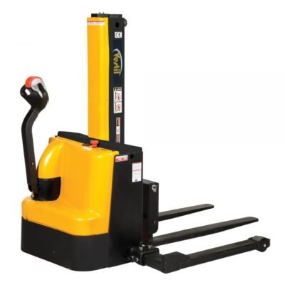 Vestil SNM-90-AA Narrow Mast Pallet Stacker (Powered Drive, 2500 lb, 90in. Lift)