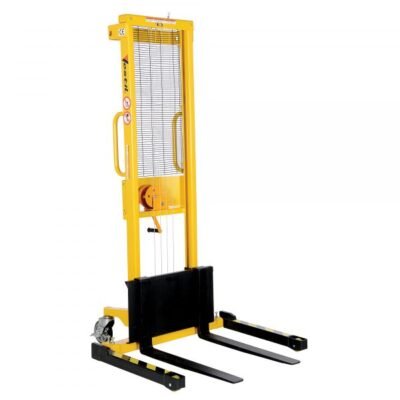 Vestil VWS-770-AA Manual Hand Winch Pallet Stacker (Adjustable, 770 lb, 59in. Lift)