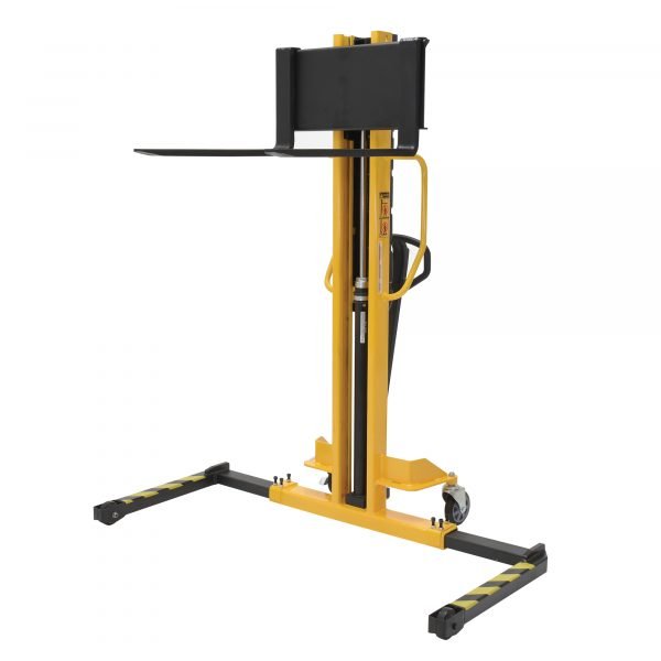 Vestil VHPS-NM-1000-AA Manual Narrow Mast Pallet Stacker (1000 lb, 62in. Lift) - Image 2