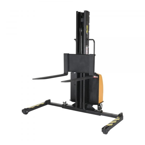 Vestil SLNM15-63-AA Narrow Mast Pallet Stacker (Adjustable Fork, 1500 lb, 63in. Lift) - Image 2