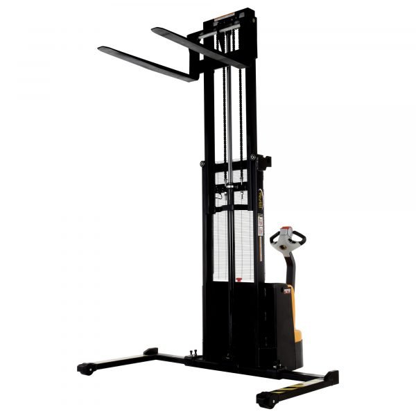 Vestil S-101-AA-DM Double Mast Pallet Stacker (2200 lb, 101in. Lift) - Image 2