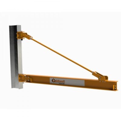 Caldwell D180-1/2-12 1000lb Wall-Mount Jib Crane, 12ft Boom