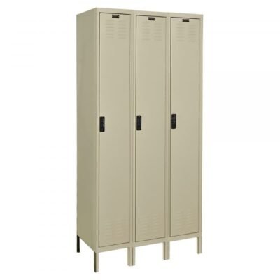 Hallowell UEL3288-1PT DigiTech Electronic Locker, Single Tier (78″H x 36″W, Tan, Starter)