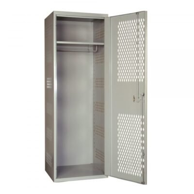 Hallowell U3288-3A-PL Premium Steel Locker, Triple Tier (78″H x 36″W, Gray, Add-On)