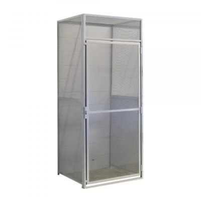 Hallowell U3258-6MB Premium Steel Locker, Six Tier (78″H x 36″W, Blue, Starter)