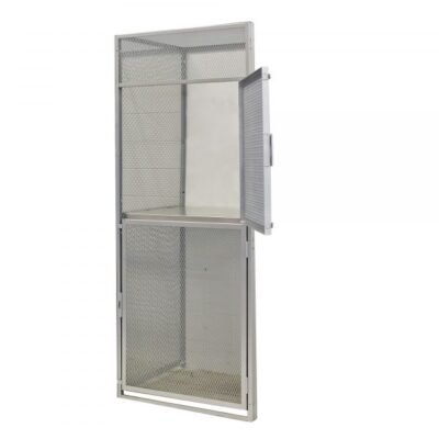 Hallowell BSL484890-R-2A-HG Bulk Storage Locker, Double Tier (90″H x 48″W, Dark Gray, Add-On)