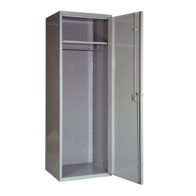 Hallowell U3258-3PL Premium Steel Locker, Triple Tier (78″H x 36″W, Gray, Starter)