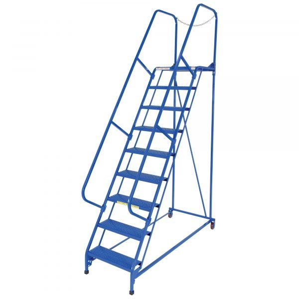 Vestil LAD-MM-9-P 9-Step Perforated Maintenance Ladder (120in. Height, Steel) - Image 2