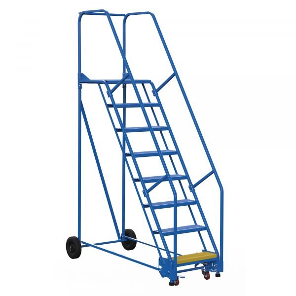 Vestil LAD-8-21-P 8-Step Perforated Steel