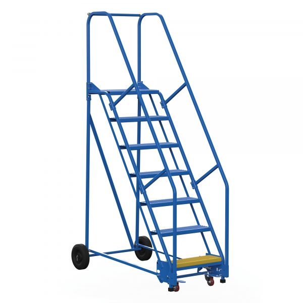 Vestil LAD-7-14-P 7-Step Perforated Steel