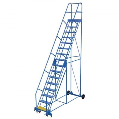 Vestil LAD-16-14-G 16-Step Grip Strut Warehouse Ladder (196″ H)