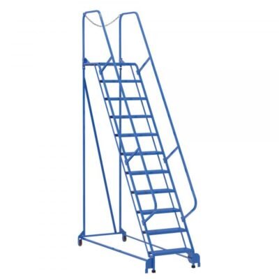 Vestil LAD-MM-11-P 11-Step Perforated Steel Maintenance Ladder (140″ H)