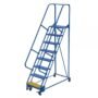 Vestil LAD-PW-26-8-P 8-Step Perforated Steel