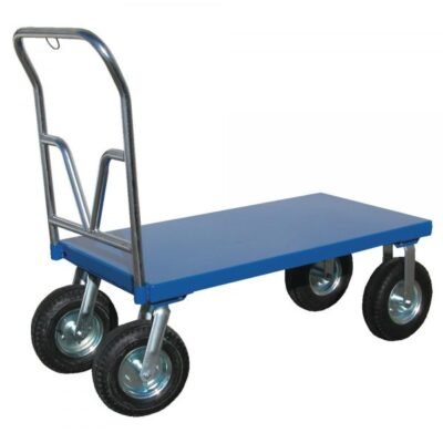 Vestil PNU-3060 Pneumatic Wheel Platform Cart (1500lb Capacity, 30in. x 60in.)