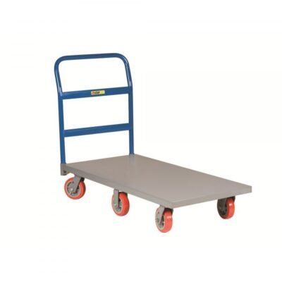 Little Giant NB6W-3672-6PY 3,600 lbs Heavy Duty 6-Wheel Platform Truck (36″ x 72″)