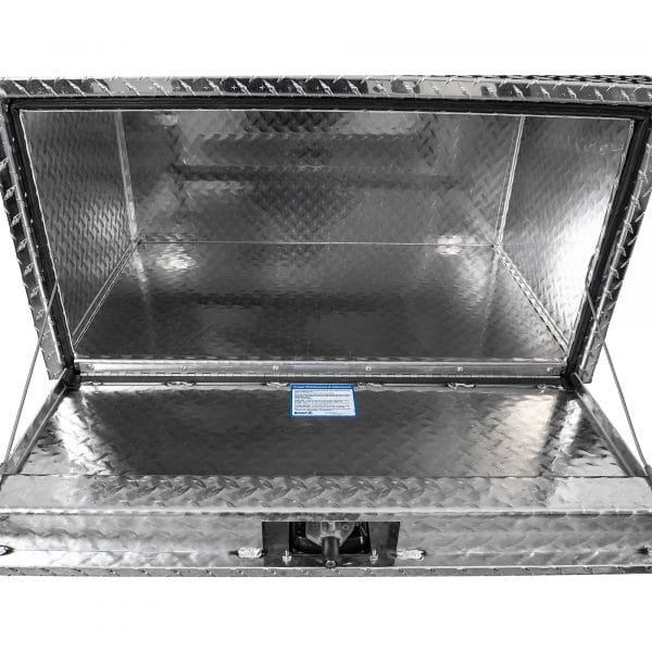 Buyers 1705145 60in Aluminum Underbody Truck Box Diamond Plate Silver - Image 2