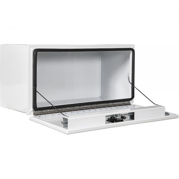Buyers 1707990 60in Aluminum Underbody Truck Box Glossy White - Image 2