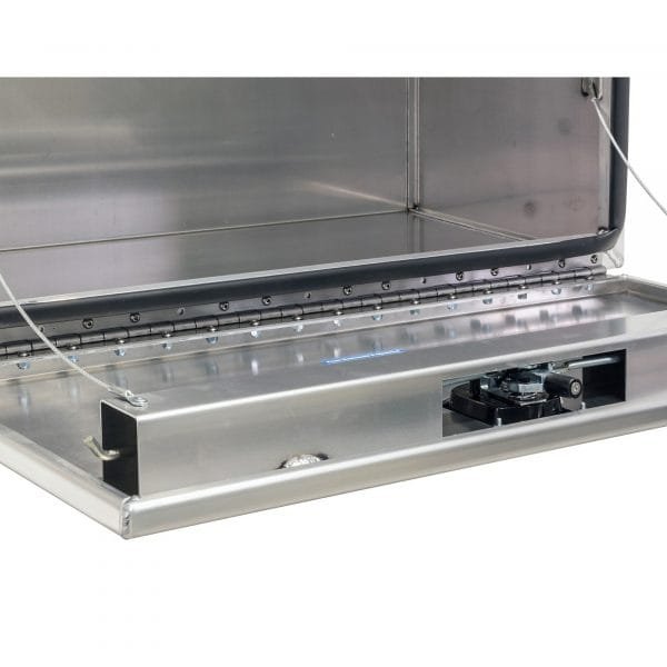 Buyers 1706430 60in Aluminum Underbody Truck Box Smooth Silver - Image 2