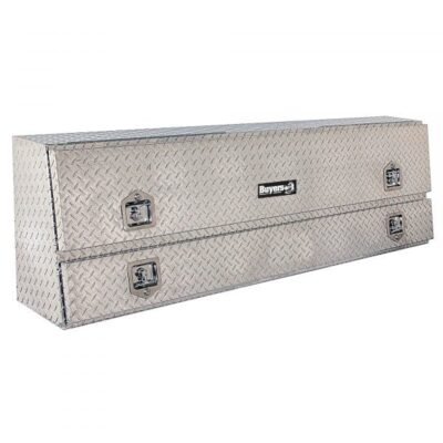 Buyers 1705650 88in Aluminum Contractor Truck Box Diamond Plate Silver