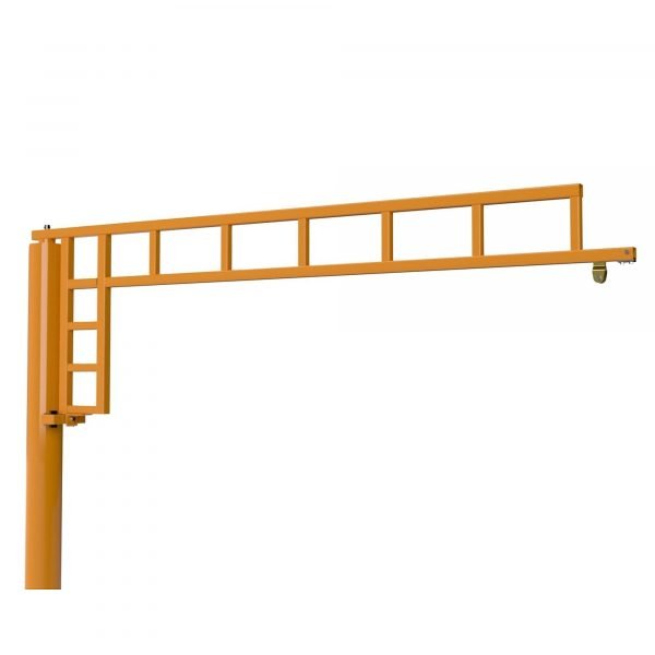 Caldwell 750F-1000-14-10 Foundationless Jib Crane Kit, 1000 lbs, 168 in Boom - Image 2