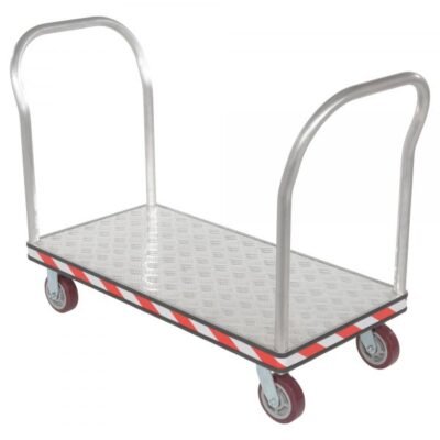 Vestil ATP-C-2448-2HDL 2-Handle Platform Truck (3600lb Capacity, 24in. x 48in.)