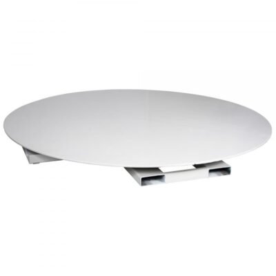 Vestil STPC-89-WH Power Photography Carousel (4000lb Capacity, 89in. Diameter)