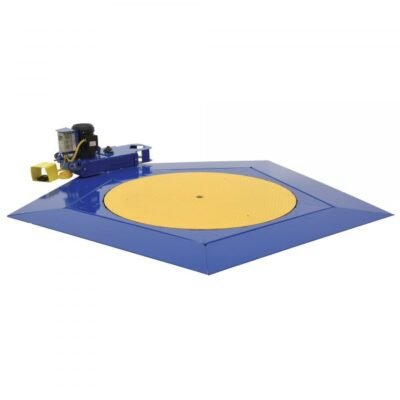 Vestil POW-CAR-AR5 Low Profile Power Carousel (4000lb Capacity, 51in. Diameter)