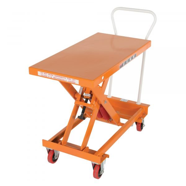 Vestil SCSC-800-2040 Auto-Hite Scissor Cart (800lb Capacity, 20in. x 40in.) - Image 2
