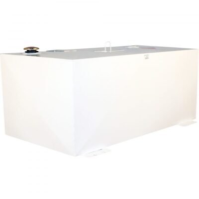 Better Built 37224244 Steel Transfer Fuel Tank 200 Gallon Rectangular White