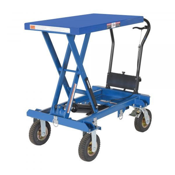 Vestil CART-PN-600 Rough Terrain Pneumatic Cart (600lb Capacity, 20.5in. x 33.5in.) - Image 2