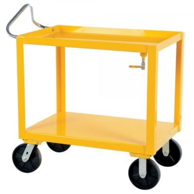 Vestil DH-PH4-3448-D 4,000 lbs Ergo Handle Cart with Drain (34 in x 48 in)