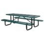 Vestil PT-MX-3072-GN Rectangular Picnic Table
