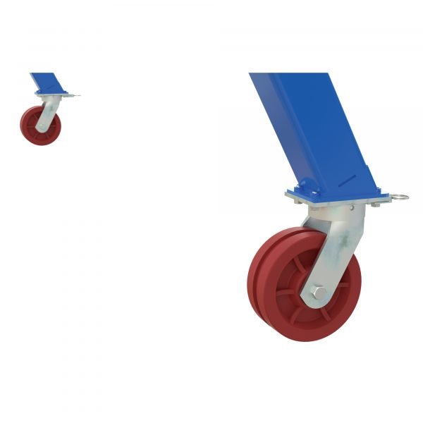 Vestil AHS-6-15-14-VG Adjustable Steel Gantry Crane (6000lb, 15ft Beam, V-Groove Casters) - Image 2