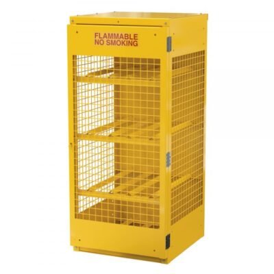 Vestil CYL-H-8-KD 8-Cylinder Horizontal Storage Cabinet (Knock Down)