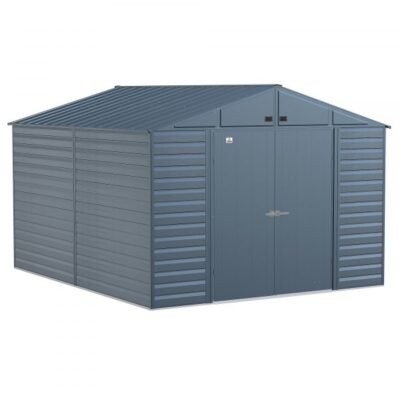 Arrow Select Steel Shed SCG1012BG 10x12ft Galvanized Steel (Blue Grey)