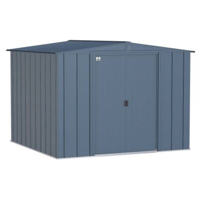 Arrow Classic Steel Shed CLG88BG 8x8ft Galvanized Steel (Blue Grey)