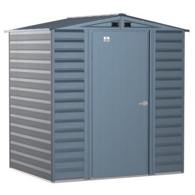 Arrow Select Steel Shed SCG65BG 6x5ft Galvanized Steel (Blue Grey)