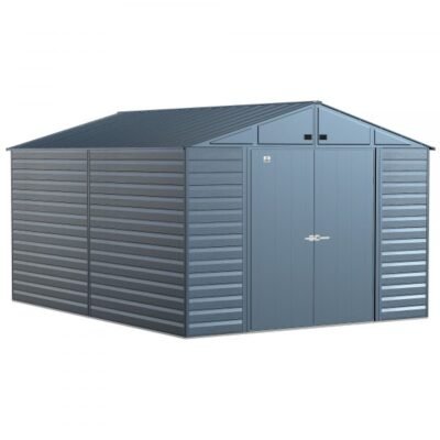 Arrow Select Steel Shed SCG1014BG 10x14ft Galvanized Steel (Blue Grey)