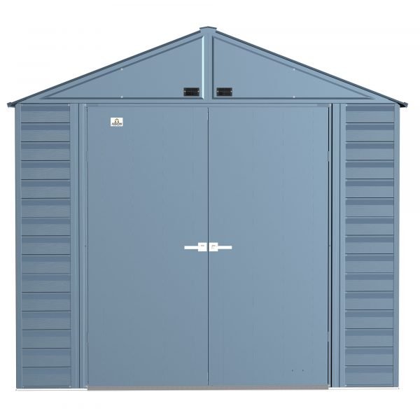 Arrow Select Steel Shed SCG86BG 8x6ft Galvanized Steel (Blue Grey) - Image 2