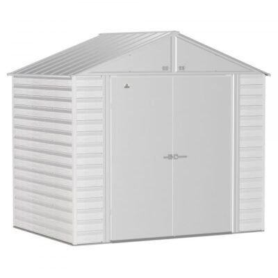 Arrow Select Steel Shed SCG86FG 8x6ft Galvanized Steel (Flute Grey)