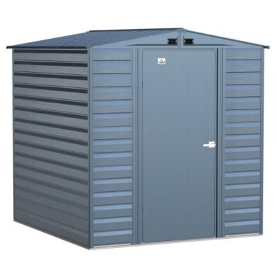 Arrow Select Steel Shed SCG67BG 6x7ft Galvanized Steel (Blue Grey)