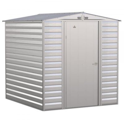 Arrow Select Steel Shed SCG67FG 6x7ft Galvanized Steel (Flute Grey)