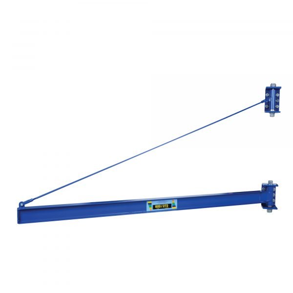 Vestil JIB-HC-6 Wall Mount High Clearance Tie Rod Jib Crane (600lb, 79.75in Boom) - Image 2