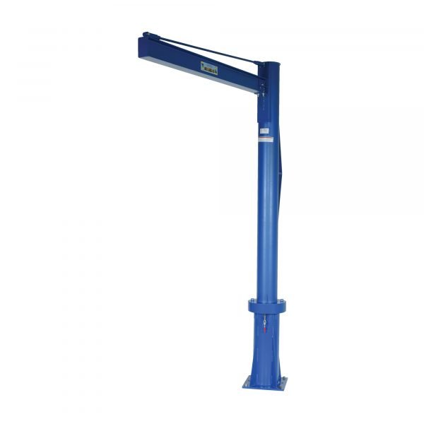 Vestil JIB-P-10-6-10 Floor Mount Multi-Station Jib Crane (1000lb Capacity, 72in. Boom) - Image 2
