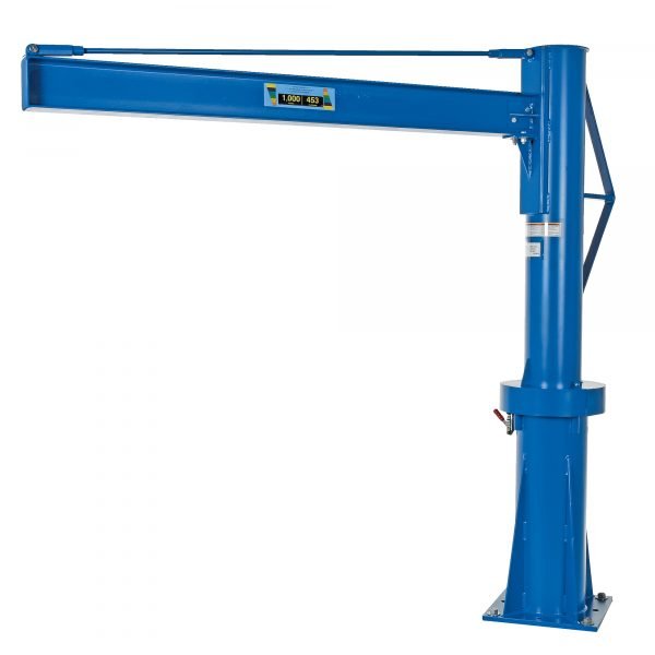 Vestil JIB-P-10-6-6 Floor Mount Multi-Station Jib Crane (1000lb Capacity, 72in. Boom) - Image 2