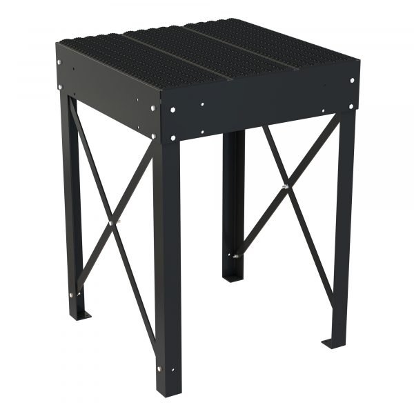 Vestil PWPS-60-3636-BK 36x36 in. Modular Work Platform (600 lb/sq ft Capacity)