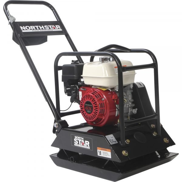 NorthStar Single-Direction Plate Compactor (5.5 HP Honda GX160 Engine) - Image 2