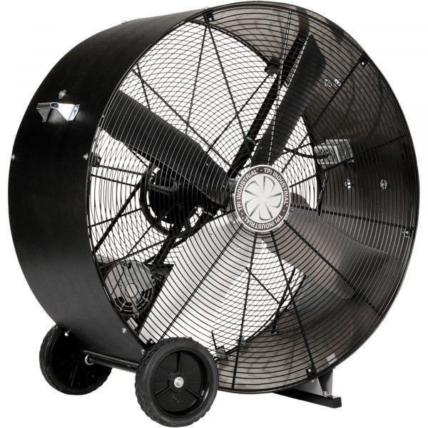 TPI PBX 36-B Industrial Belt Drive Drum Fan (36in, 14500 CFM, 1/2 HP) - Image 2
