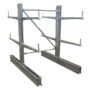 Vestil SDU-C-6-36-G-SET 81 in. High Galvanized Cantilever Rack Starter Set (36 in. Arms)